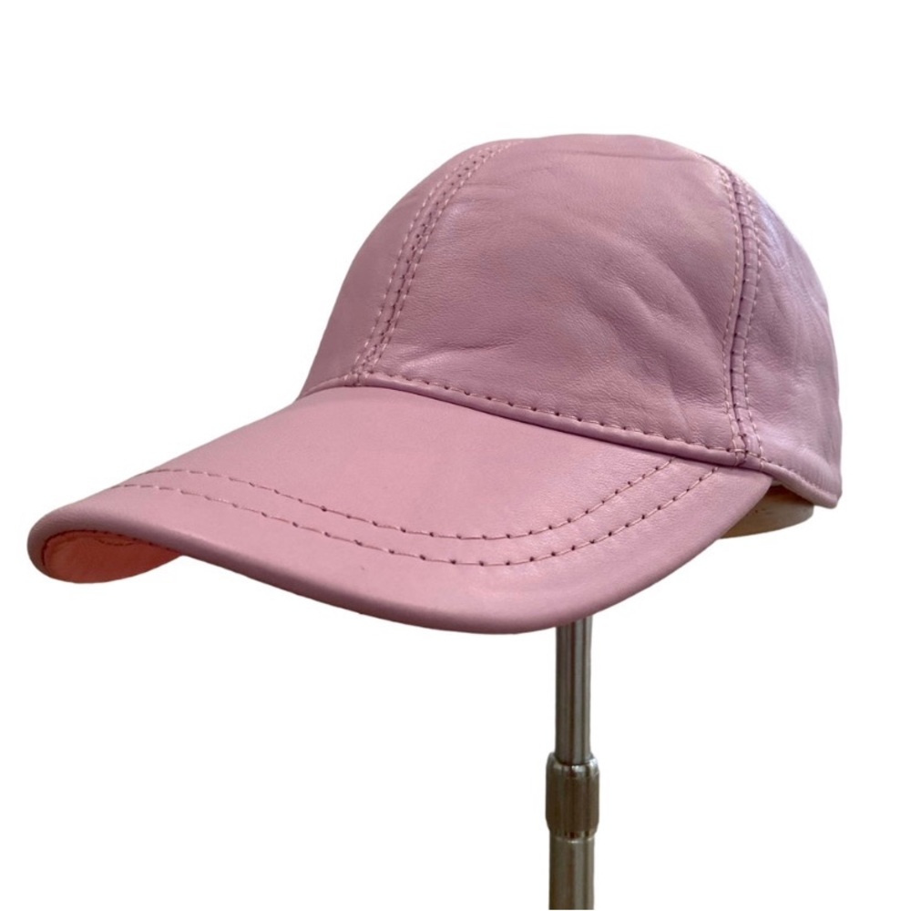 SheepSkin Leather Cap